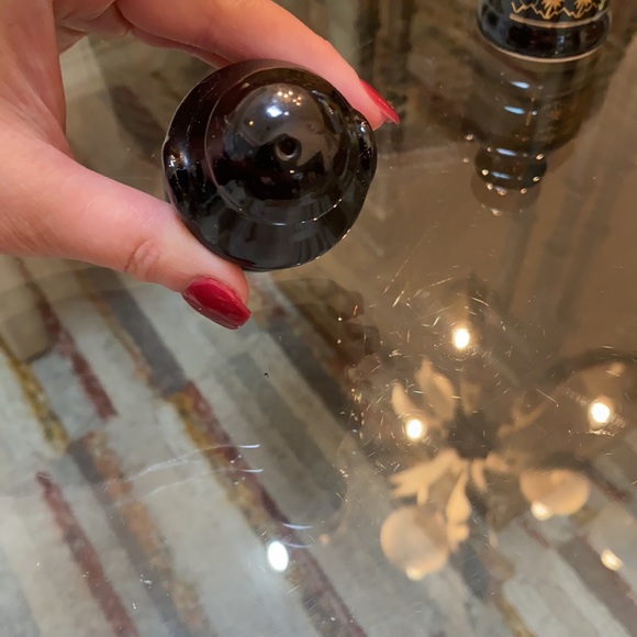 Vintage palm spring sleek black salt pepper shakers - Picture 5 of 8